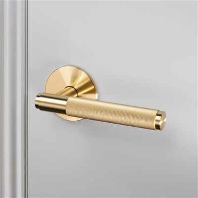 Set maniglia per porta in ottone